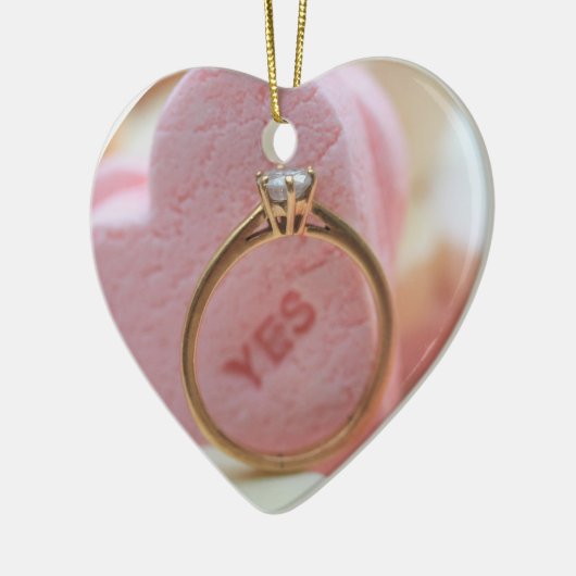 Diamantring-Vorschlag Keramik Ornament (Links)