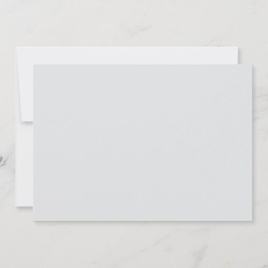 Diamantrings und Perlen Hochzeit Sichern Sie das D Save The Date (Rückseite)