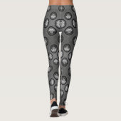 Diamantschaluhren Leggings (Rückseite)