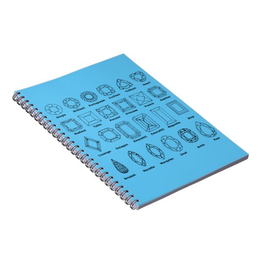 Diamantscheiben Notizblock (Rechte Seite)