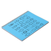 Diamantscheiben Notizblock (Linke Seite)