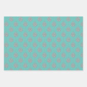 Diamantschmuck - Wrapping Paper Blatt Set von 3 (Vorderseite)