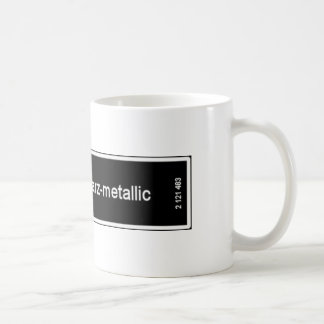 Diamantschwarz Kaffeetasse