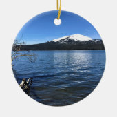 Diamantsee, Oregon Keramik Ornament (Vorne)