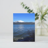 Diamantsee, Oregon Postkarte (Stehend Vorderseite)