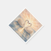 Diamantsonnenuntergang Serviette (Ecke)
