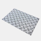 Diamantstahl Fußmatte (Schrägansicht)