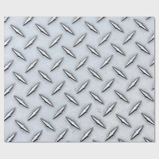 Diamantstahl Geschenkpapier (Flach)