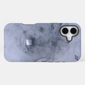 Diamantstaub iPhone Hülle (Rückseite (Horizontal))
