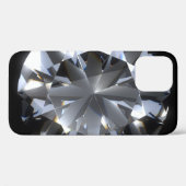 Diamantstein: schwarzer Raumfunkel. Case-Mate iPhone Hülle (Rückseite (Horizontal))
