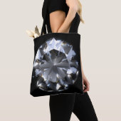 Diamantstein: schwarzer Raumfunkel. Tasche (Von Nahem)