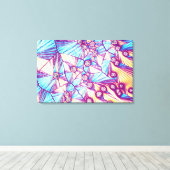 Diamantstrahler Leinwanddruck (Insitu (Holzboden))