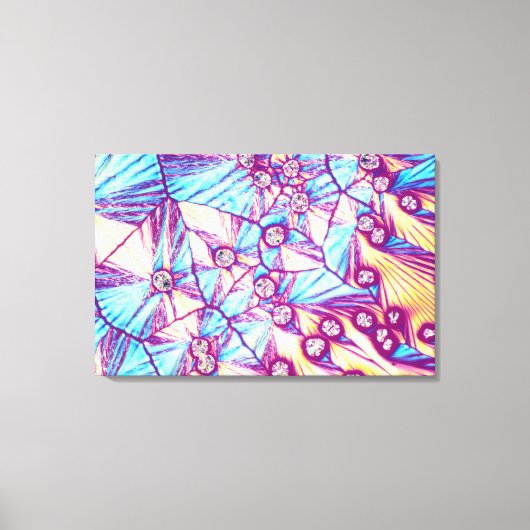 Diamantstrahler Leinwanddruck (Vorderseite)