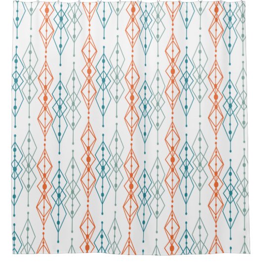 Diamantstränge Duschvorhang (Vorderseite)