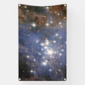 Diamantstränge in Carina Nebula Hubble Space Banner (Vertikal)