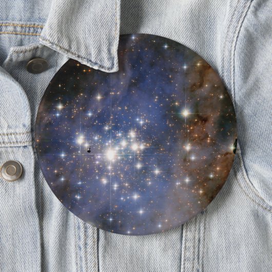 Diamantstränge in Carina Nebula Hubble Space Button (Beispiel)