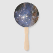 Diamantstränge in Carina Nebula Hubble Space Fächer (Rückseite)