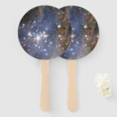 Diamantstränge in Carina Nebula Hubble Space Fächer (Vorne und Hinten)