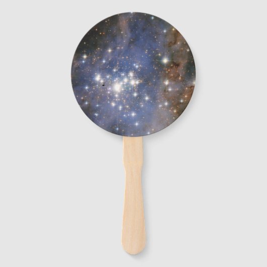 Diamantstränge in Carina Nebula Hubble Space Fächer (Vorderseite)