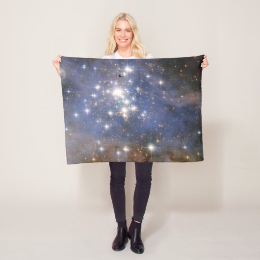 Diamantstränge in Carina Nebula Hubble Space Fleecedecke (Beispiel)