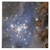 Diamantstränge in Carina Nebula Hubble Space Fliese (Vorderseite)