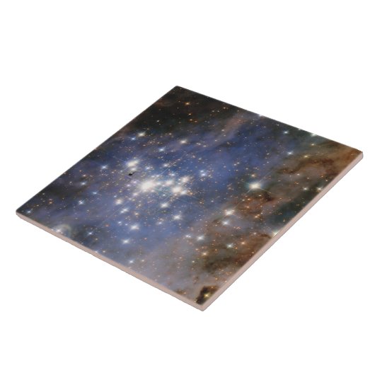 Diamantstränge in Carina Nebula Hubble Space Fliese (Seite)