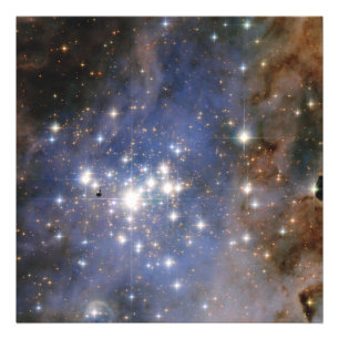 Diamantstränge in Carina Nebula Hubble Space Fotodruck