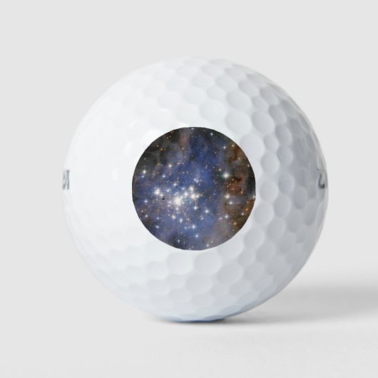 Diamantstränge in Carina Nebula Hubble Space Golfball (Vorderseite)