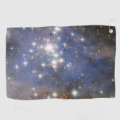 Diamantstränge in Carina Nebula Hubble Space Golfhandtuch (Horizontal)