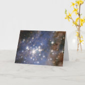 Diamantstränge in Carina Nebula Hubble Space Karte (Gelbe Blume)