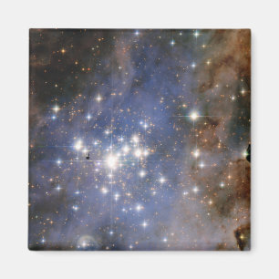 Diamantstränge in Carina Nebula Hubble Space Magnet