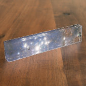 Diamantstränge in Carina Nebula Hubble Space Namensplakette (Seite)