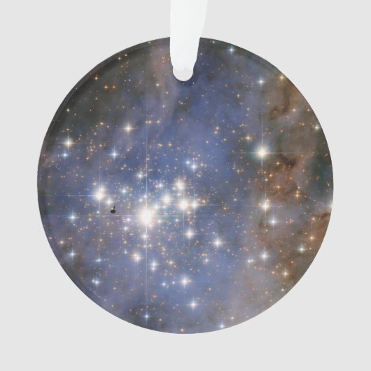 Diamantstränge in Carina Nebula Hubble Space Ornament (Vorderseite)