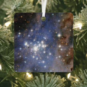 Diamantstränge in Carina Nebula Hubble Space Ornament Aus Metall