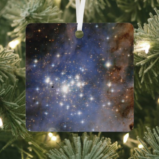 Diamantstränge in Carina Nebula Hubble Space Ornament Aus Metall (InSitu)