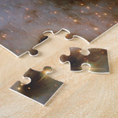 Diamantstränge in Carina Nebula Hubble Space Puzzle (Seite)