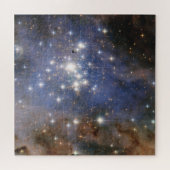 Diamantstränge in Carina Nebula Hubble Space Puzzle (Horizontal)