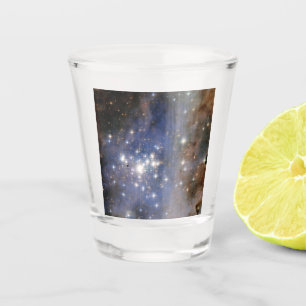 Diamantstränge in Carina Nebula Hubble Space Schnapsglas