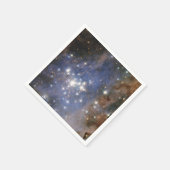Diamantstränge in Carina Nebula Hubble Space Serviette (Ecke)