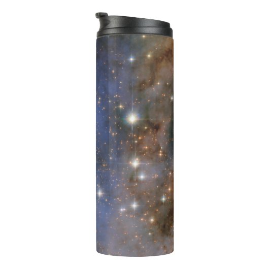 Diamantstränge in Carina Nebula Hubble Space Thermosbecher (Nach rechts gedreht)