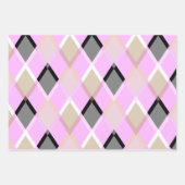 Diamantverpackungspapier lila geschenkpapier set (Vorderseite 3)