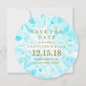 DiamantWedding rettet das Datum Save The Date (Rückseite)
