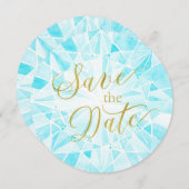 DiamantWedding rettet das Datum Save The Date (Vorne/Hinten)