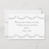 Diamond 60. Hochzeitstag bunting danke Ihnen (Rückseite)