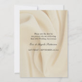 Diamond 60. Hochzeitstag Save the Date Einladung (Rückseite)