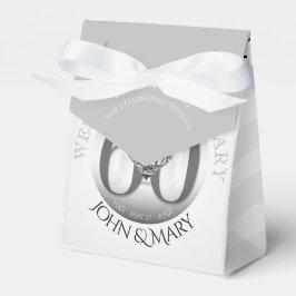 Diamond 60 TH Wedding Anniversary Fvor Box Geschenkschachtel