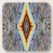 Diamond Ablaze Getränkeuntersetzer (Vorderseite)