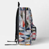 Diamond Abstrakt Bedruckter Rucksack (Links)