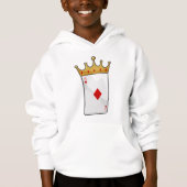 Diamond Ace mit King Crown Hoodie (Vorderseite)