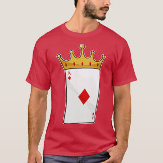 Diamond Ace mit King Crown T-Shirt